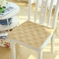 thumbnail image 4 of Corduroy Chair Pads Seat Cushion For Non Slip,Soft Thick Chair Cushion For Kids Reading Adult Office,Reduce Pressure Square Seat Pad For Bedroom Dining Room - Style2, 4 of 5