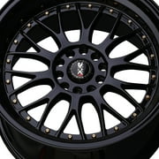 Primax 521771020 Black Wheel with Custom Rivets - 17 x 7 in., Plus 38 Offset, 5 x 100 Bolt Pattern & 73.1 mm Hub