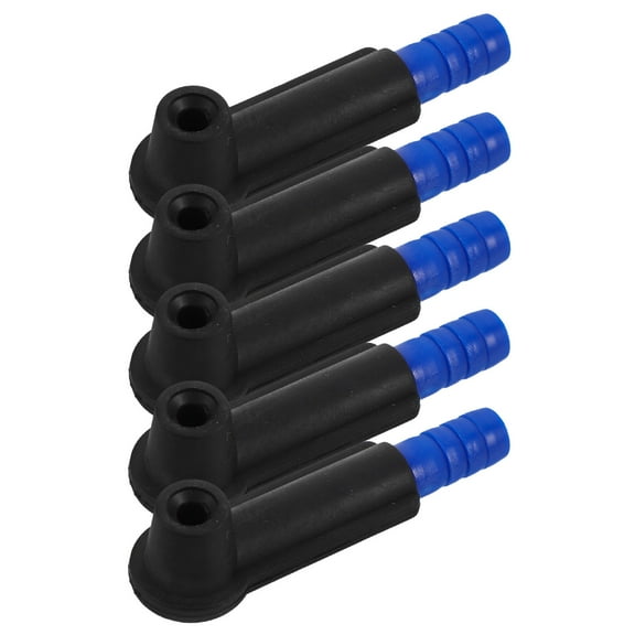 LABELEPH 5Pcs Brake Bleeding Device for Brake Fluid Filling Connector in Professional Car Care