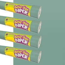 Teacher Created Resources Better Than Paper Bulletin Board Roll, 4' x 12', Retreat Green, 4-Pack
