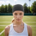 thumbnail image 2 of Unique Bargains 1 Pc Flexible Headband Wide Edge Headband for Sport Gray, 2 of 5