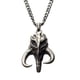 thumbnail image 1 of Collar de acero inoxidable con calavera de mitosaurio mandaloriano de Star Wars, 1 of 4