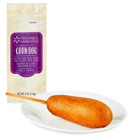 (Hot) Freshness Guaranteed Hot and Ready-to-Eat Corn Dog, 4 oz