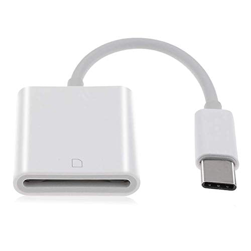 USB C to SD Card Reader, Memory Card Camera SingleSlot Adapter Compatible with MacBook Air/iPad
