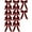 #052-Wine, variant on Cheapark 12-Piece Velvet Christmas Bow Ornaments - Decor for Christmas Tree & Wreaths, Festive Hanging Accents for Holiday Home Decor