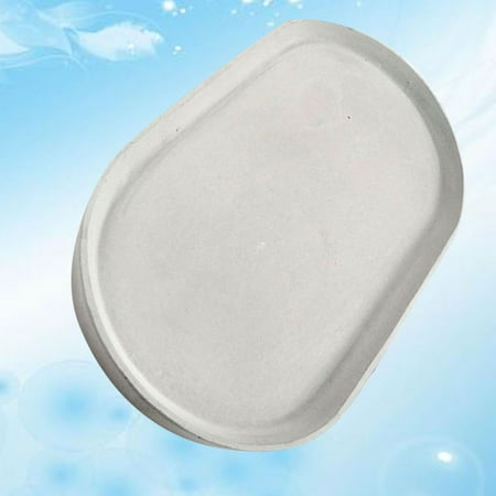 

YSNOOWE 32Pcs Decorative Serving Tray in Light Grey Cement for Storage Container 17.5X9.5X1.3in