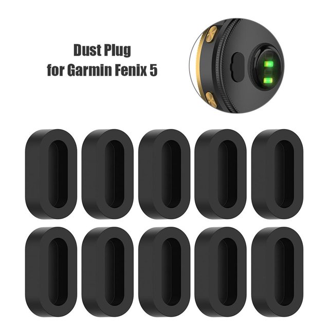 Funda de Silicona Antipolvo Negra para Garmin Vivomove 3/3S (10uds)