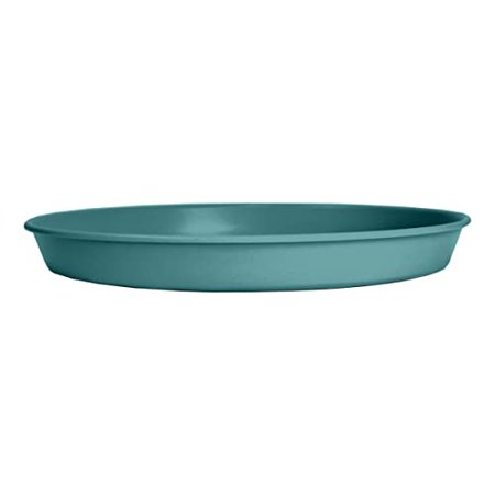 8  Round Prima Saucer - The HC Companies 7.09 x7.09 x0.87  Round Plastic Prima Saucer in Dusty Teal