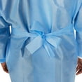 thumbnail image 4 of McKesson Disposable SMS Protective Procedure Gown Blue One Size Fits Most 60 per Case, 4 of 5