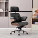 thumbnail image 1 of Lying Home Leather Office Chair Modern Study Armchair Compute Gaming Boss Chair Comfortable Armrest Silla Gamer 컴퓨터의자 Furniture My Lux Decor Round, 1 of 11