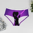 thumbnail image 2 of Futurama Turanga Leela Women's Brief Lady Lace Underwear Breathable Elastic Sexy Bikini Hipster Panties, 2 of 6
