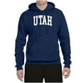 thumbnail image 2 of Wild Bobby State of Utah College Style Unisex Hoodie Sweatshirt, 2 of 6