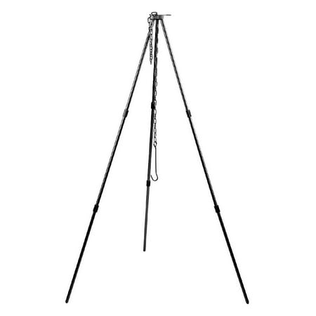 Image of Camping Tripod Camping Cooking Tripod with Adjustable Hang Chain for Campfire Picnic Hanging Pot