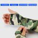 thumbnail image 4 of Advancent Manga del brazo Cubierta de protección solar UV Ropa deportiva transpirable Guantes sin dedos Agujero para el pulgar Seda de hielo Type1 NO1, 4 of 6