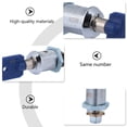 thumbnail image 3 of EeaseCA 2pcs 17mm Arcade Machine Cash Door Tool Box Tubular Cam Locks with 1pc Key, 3 of 9