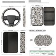 thumbnail image 6 of XYZCANDO Duck Hunting 14 Pack Car Seat Covers Full Set Steering Wheel Cover Auto Center Console Pad Seat Belt Pads Headrest Covers Cup Coasters for Most Cars SUVs Sedans, 6 of 7