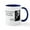 White/Navy Inside, variant on CafePress - Karl Marx Quote 8 Mug - 11 oz Ceramic Mug - Novelty Coffee Tea Cup
