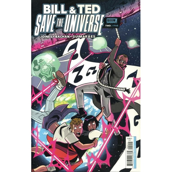 Bill And Ted Save the Universe #2 VF ; Boom! Comic Book