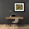 thumbnail image 4 of Karl Vikas 24x20 Black Modern Framed Museum Art Print Titled - Apple Harvest, 4 of 5