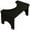 Black, variant on Sturdy Bamboos Bathroom Stool Ergonomic Footrest with Anti Slip Rubber Pad