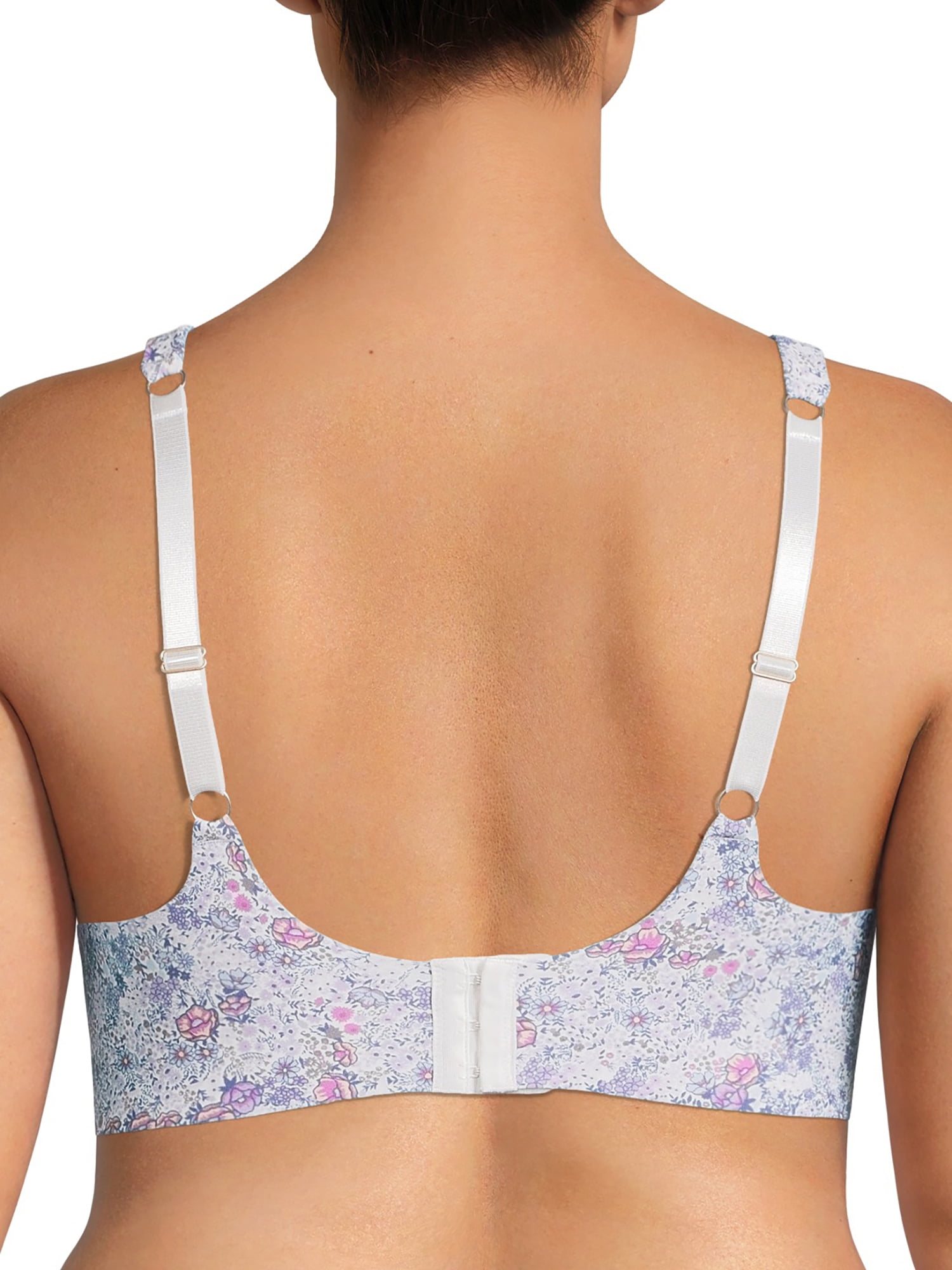 Jessica Simpson Printed & Solid Micro T-shirt Bras In Kentucky Blue  Prt/seashell Pink