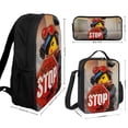 thumbnail image 2 of The Lego Movie Backpack Learning Space Station Bookbag with Modular Lunch System, 2 of 5
