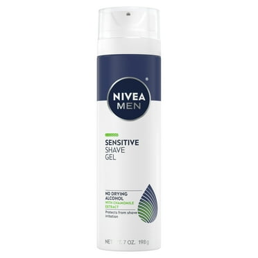 NIVEA MEN Sensitive Shave Gel with Vitamin E, Chamomile and Witch Hazel Extracts, 7 oz
