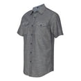 thumbnail image 2 of Men's Chambray Short Sleeve Shirt, Style 9255, 2 of 3