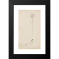 thumbnail image 2 of Georges Jules Victor Clairin 10x14 Black Modern Framed Museum Art Print Titled - A Caricature of Sarah Bernhardt&nbsp;&nbsp;As a Stick with a Little Sponge Above Her Head, 2 of 5