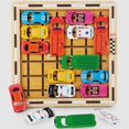 thumbnail image 1 of Early Education Car  Road Moving Out Warehouse Exercise Brain Ability Logical Thinking Training Wooden Toy Gifts, 1 of 7