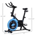 thumbnail image 3 of Soozier Vélo d'Exercice Stationnaire Vélo d'Entraînement à Volant d'Inertie de 13 Lb, avec Moniteur LCD à Résistance Réglable, 3 of 10