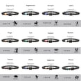 thumbnail image 2 of Mightlink Unisex Constellation Bracelet Natural Agate Beads Elastic Strap Zodiac Star Sign Distance Friendship Prayer Blessing Bracelet Good Luck Wrist Jewelery Holiday Gift, 2 of 7