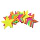 thumbnail image 3 of EeaseMX 1 guirnalda de papel fluorescente con forma de estrella redonda, colgante decorativo para casa, bar, boda, fiesta de cumpleaños (forma de estrella, aproximadamente 40 estrellas), 3 of 7