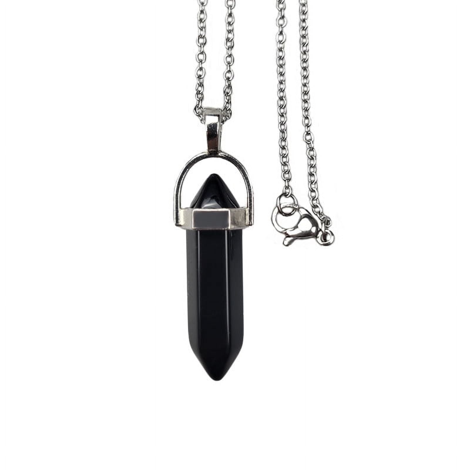 NAMZI Crystal Necklaces for Women Crystal Pendant Gemstone