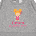 thumbnail image 3 of Inktastic Future Lacrosse Star Girl Baby Sweatshirt, 3 of 4