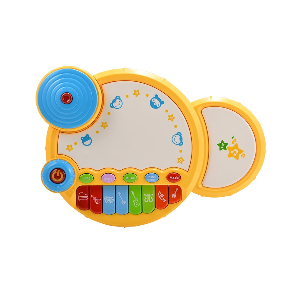Baby Learning Musical Drum Toy With Light For Baby Early