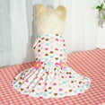 thumbnail image 3 of Pet Dog Easter Outfit, Puppy Dog Easter Clothes Dog Skirt Dog Dress Spring Summer Pet Doggie Apparel for Dogs Cats Gifts pink L, 3 of 8