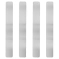 thumbnail image 1 of HAMPPLIES 4Pcs Adhesive Bulletin Board Metal Strips for Wall Photo and Message Display, 1 of 8