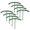 Short 8pcs, variant on KMSS Plant Stakes Garden Plant Support Stakes for Indoor Outdoor Plants Plastic Half Round Plant Support Ring for Hydrangeas Roses Tomatoes (4/8 Pack )