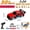 Red-8064-1Battery, variant on AIGIA RC Drift Car 1:24 Scale Remote Control Car 2.4GHz 4WD 30KM/H High Speed Model Vehicle LED Lights Drifting Tire Racing Sport Toy