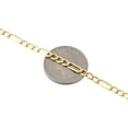 thumbnail image 6 of Genuine 14K Yellow Gold 4.75mm Solid Plain Figaro Link Chain Necklace 18 Inch, 6 of 6