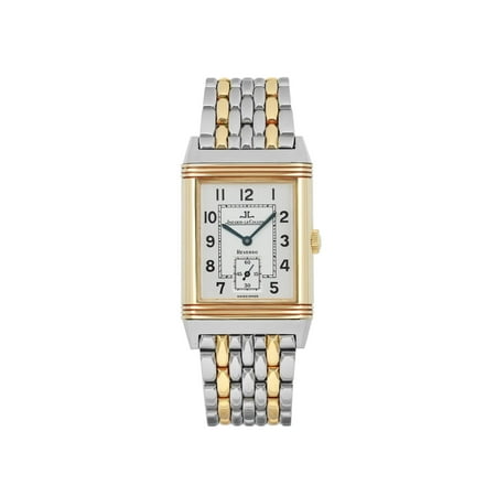 Pre-Owned Jaeger-LeCoultre Reverso Grande Taille Two Tone Watch 270.5.62 (Good)