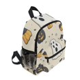 thumbnail image 2 of FORMRS School Backpack with Front Zippered Pocket 12" Student Travel Daypack, Halloween Black Pumpkins, 2 of 6