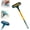 Yellow, variant on Window Screen Cleaning Brush – 2-in-1 Mesh Screen Cleaner with Detachable Handle, Wet/Dry Dual-Use, Lightweight Reusable Tool for Home, Patio, Car Interior