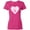 Cyber Pink, variant on Inktastic Gigi Pink Valentine Hearts Women's T-Shirt