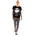 thumbnail image 2 of Nightmare Before Christmas Womens Jack Skellington Pyjama Set, 2 of 5