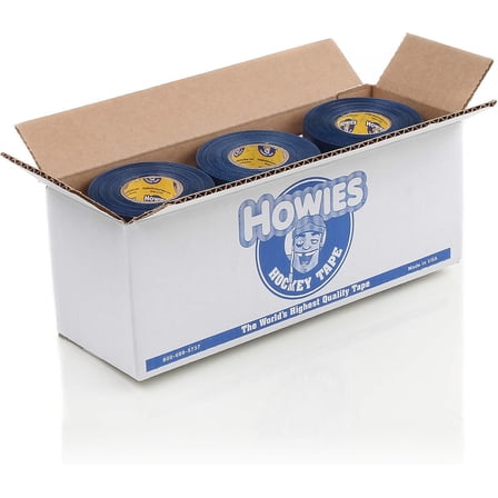 Howies Hockey Tape - Navy Blue Shin Pad Tape (12 Pack)