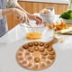 thumbnail image 4 of Wooden Egg Tray | Divided 24-Egg Fixing Frame | Arabic Wood Construction | Durable Multipurpose Board | Cheese & Cold Cut Serving | Easy-Clean Entertainment Solution | Cutting Board Alternate | 1, 4 of 7