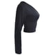 thumbnail image 5 of One Sleeve Top Women T-Shirt Long Sleeve - One Shoulder Casual Wear Black Size M 1Pack, 5 of 5