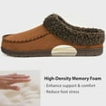 thumbnail image 2 of Men's Nealon Moccasin Clog Slipper, Slip on Indoor/Outdoor House Shoes, 2 of 10